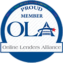 seal of official Online Lenders Alliance membership